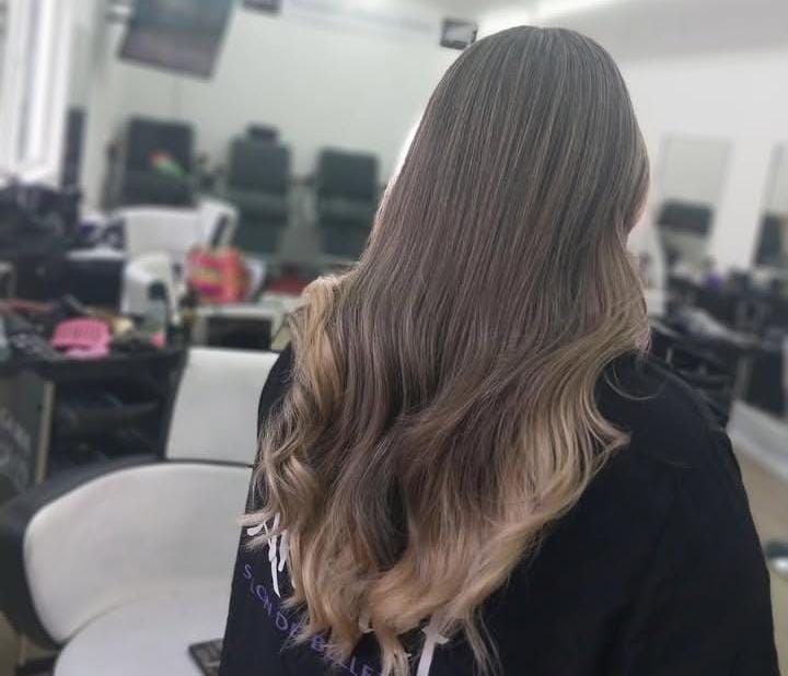 Balayage rubio natural - trabajo de Carla Nicole Estilista